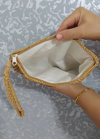 Örgü el çantası - Görsel 4