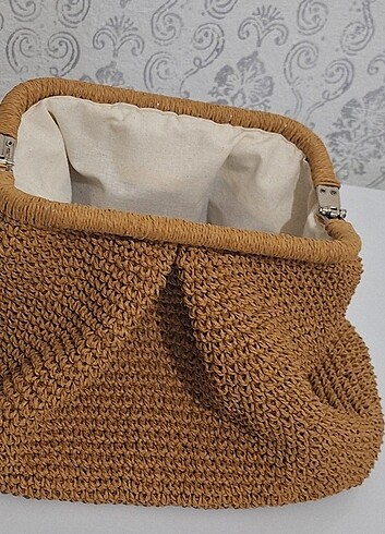 Burslu örgü çanta - Görsel 4