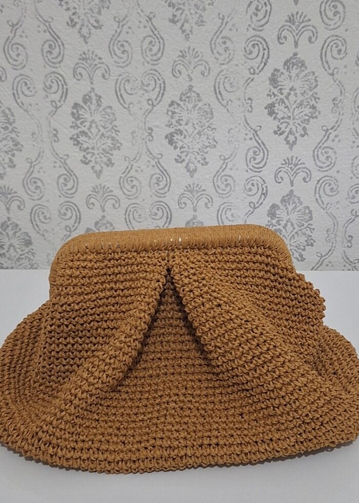 Burslu örgü çanta - Görsel 3