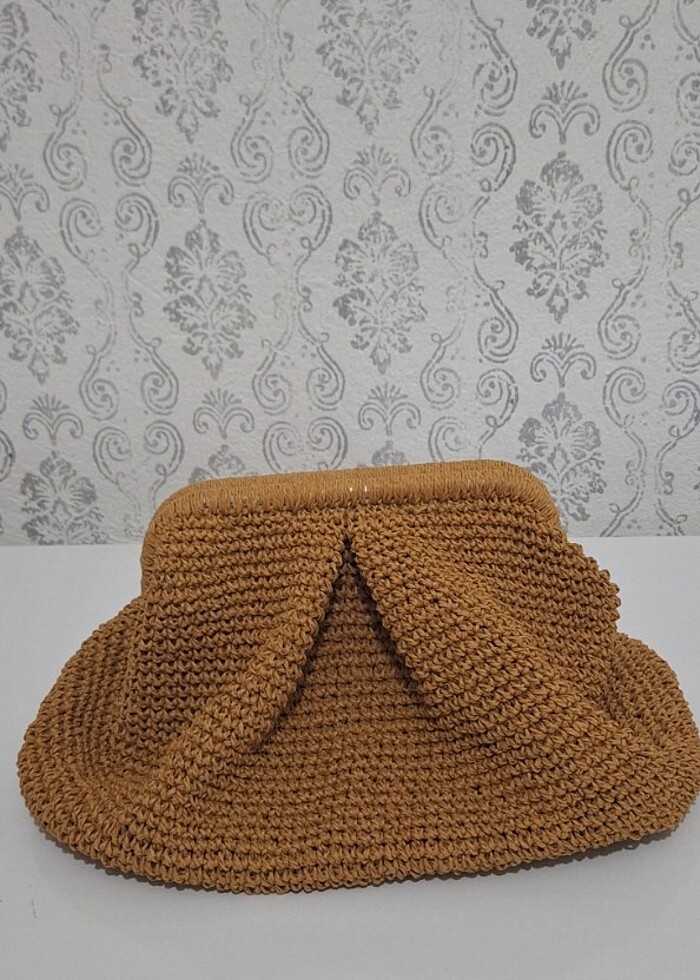 Burslu örgü çanta - Görsel 5