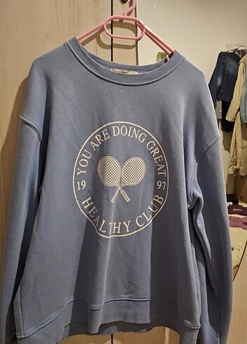 Stradivarius Mavi Sweat