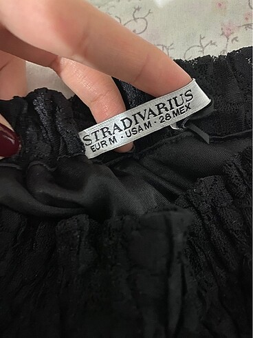 Stradivarius Stradivarius Siyah etek