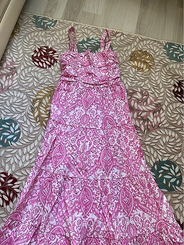 Zara Pembe elbise