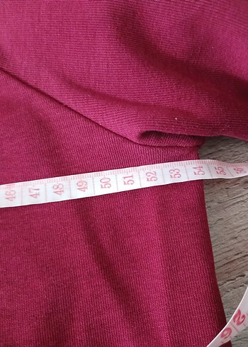 Bordo Nike Fermuarlı Sweatshirt - Görsel 5