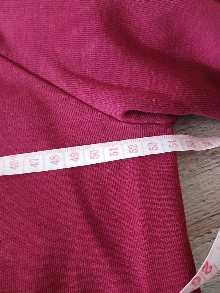 Bordo Nike Fermuarlı Sweatshirt - Görsel 5