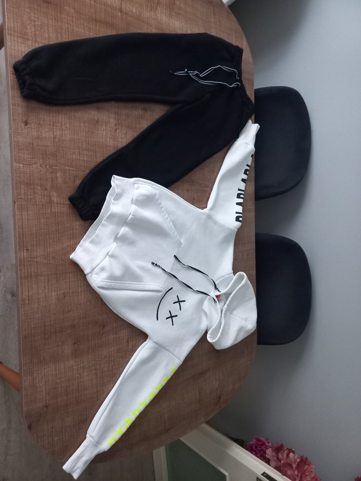 İçi polar kız çocuk eşofman takımı - Görsel 3