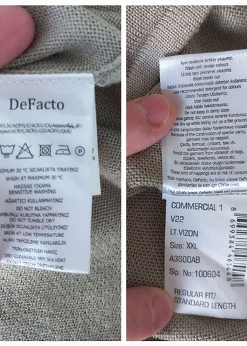 Degaje yaka triko kadın kazak - Görsel 4