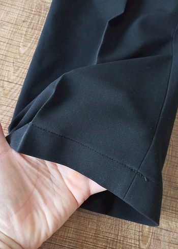 Siyah Kadın Kumaş Pantolon - Görsel 9