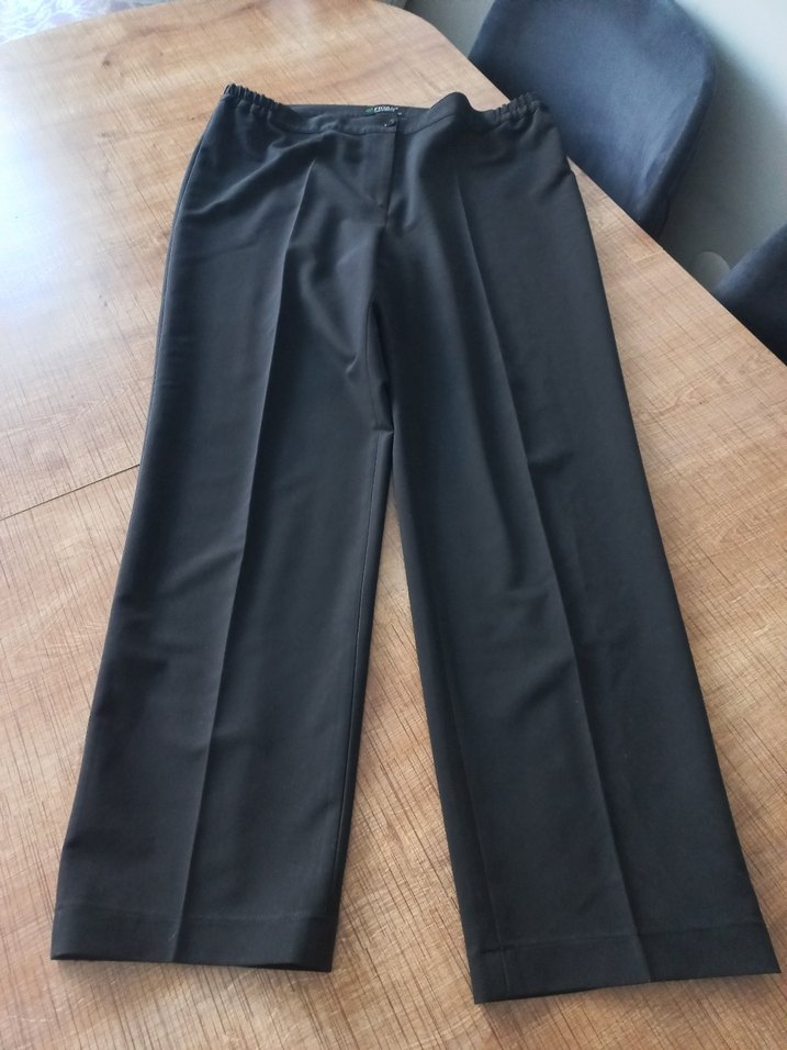 Siyah Kadın Kumaş Pantolon - Görsel 3