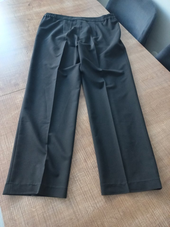 Siyah Kadın Kumaş Pantolon - Görsel 5