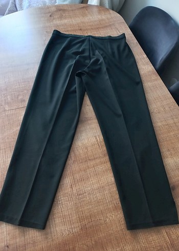 Kadın Siyah Normal Kesim Kumaş Pantolon - Görsel 5