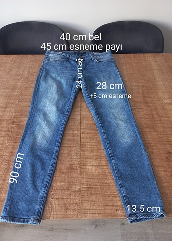 Mavi Kadın Kot Pantolon Normal Boy - Görsel 4