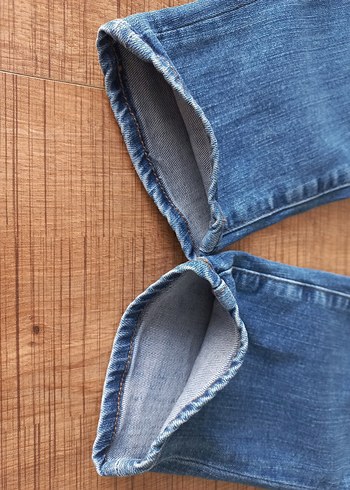 Mavi Kadın Kot Pantolon Normal Boy - Görsel 8