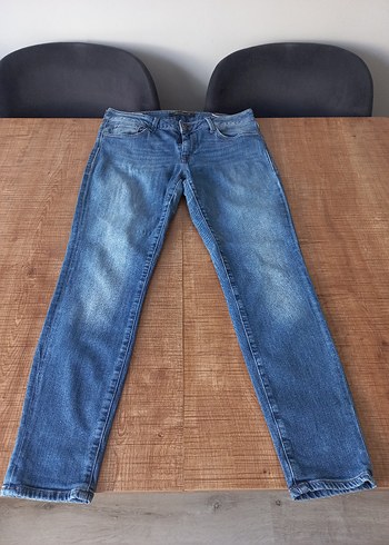 Mavi Kadın Kot Pantolon Normal Boy - Görsel 3