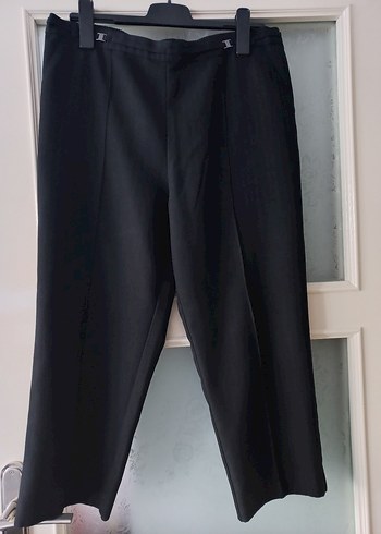 Siyah Kadın Kumaş Pantolon - Görsel 2