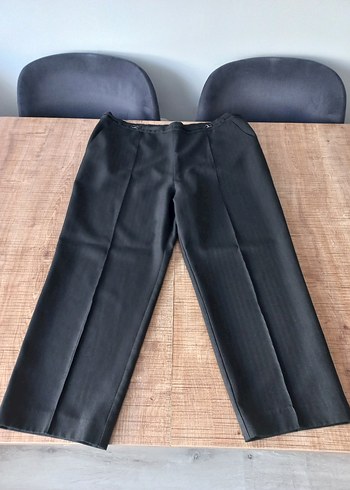 Siyah Kadın Kumaş Pantolon - Görsel 3