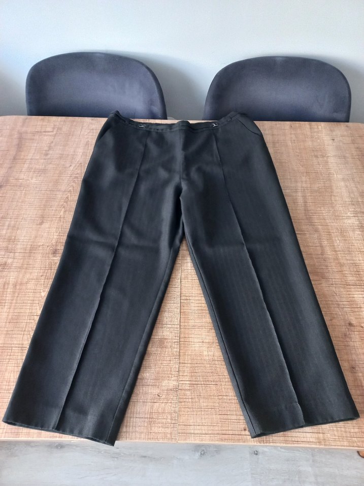 Siyah Kadın Kumaş Pantolon - Görsel 3