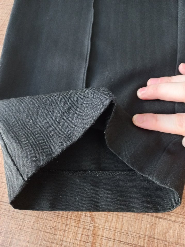 Siyah Kadın Kumaş Pantolon - Görsel 5