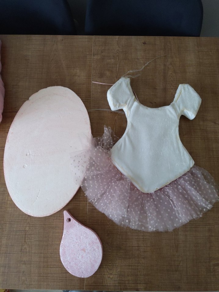 Kız bebek odası kapı süslemeleri - Görsel 3