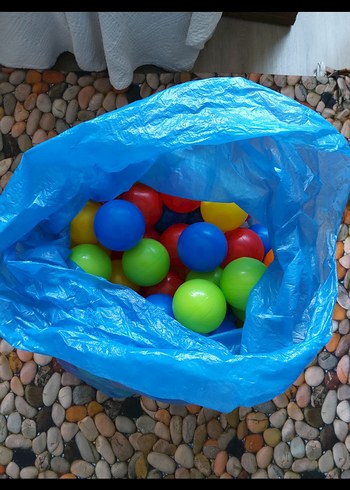 Renkli Plastik Oyun Topları - Görsel 2