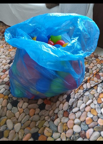 Renkli Plastik Oyun Topları - Görsel 4