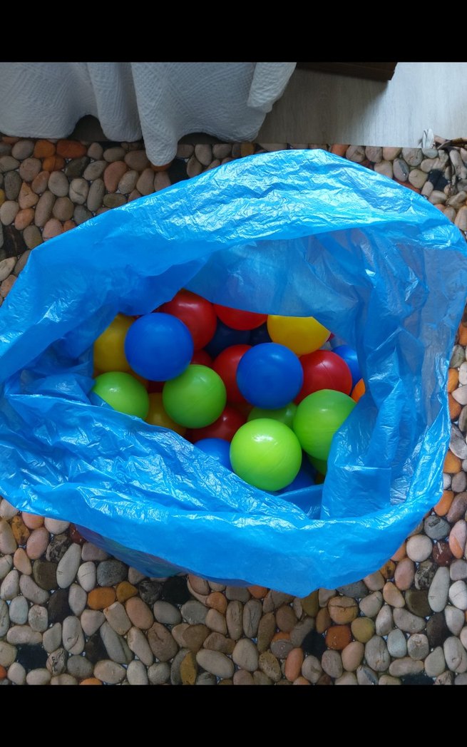 Renkli Plastik Oyun Topları - Görsel 3