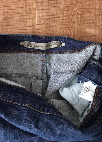 Kadın kot salopet tulum  - Görsel 7