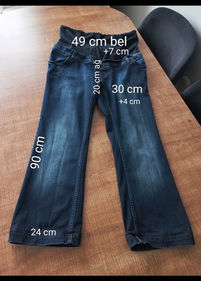 Hamile kot pantolon  - Görsel 3