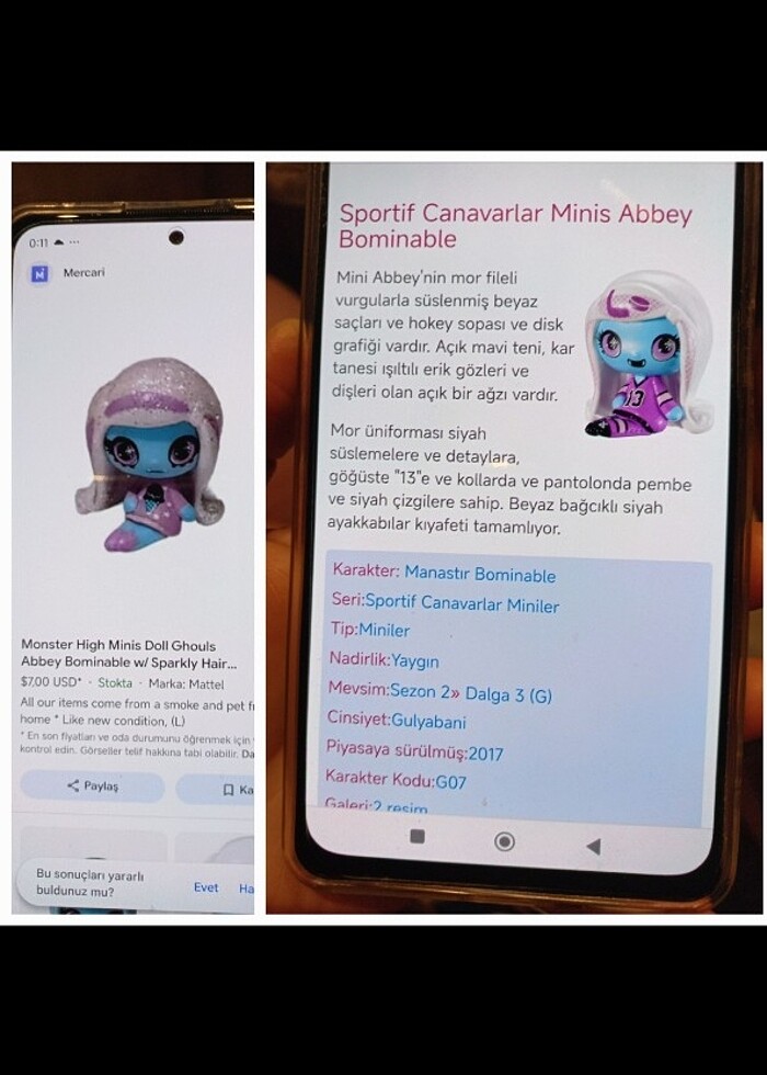 Monster high Mini Abbey  - Görsel 5