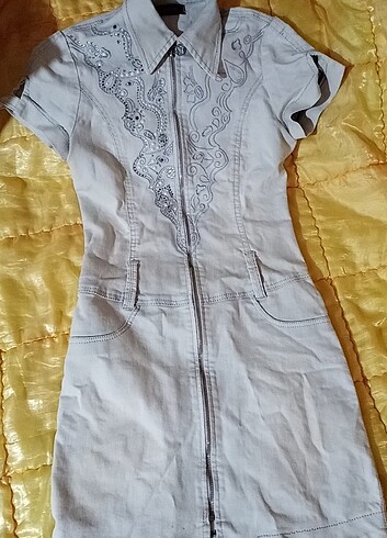Mikasa Moor Bayan yazlık kot elbise
