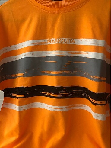 l Beden turuncu Renk Margarita sweat