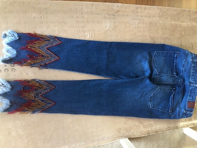m Beden mavi Renk Koton jean