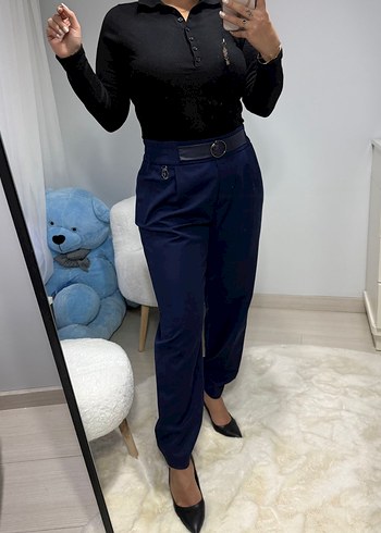 Lacivert
Kadın Midi Cigarette Pantolon - Görsel 3