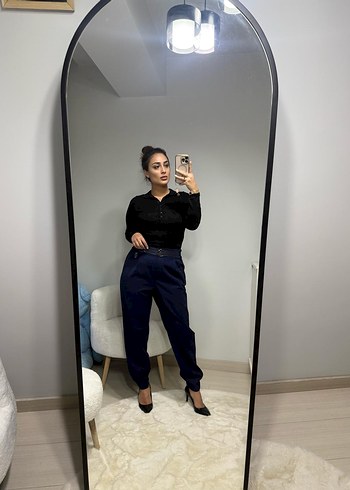 Lacivert
Kadın Midi Cigarette Pantolon - Görsel 2