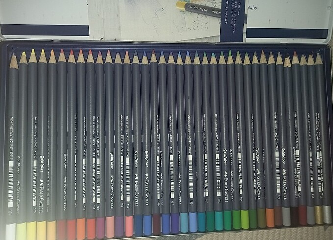  Beden Faber Castell 36'lı Aquarelle boya kalemi 