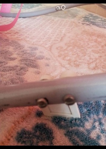 Pembe ve Mor Desenli Bebek Taşıma Seti - Görsel 3