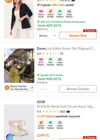 Düğmeli Haki Keten Kadın Blazer Ceket - Görsel 2