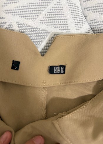 Camel renk kumaş pantolon - Görsel 2