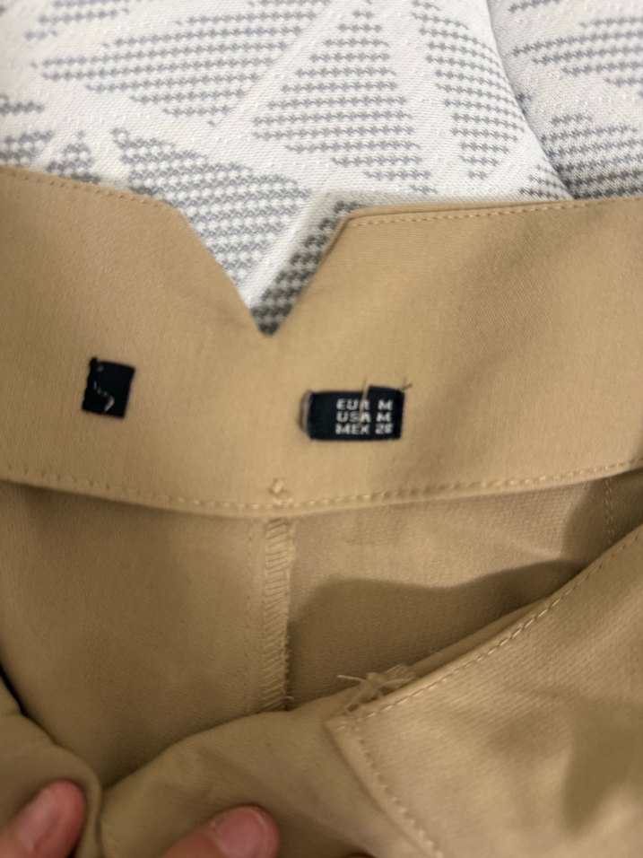 Camel renk kumaş pantolon - Görsel 2