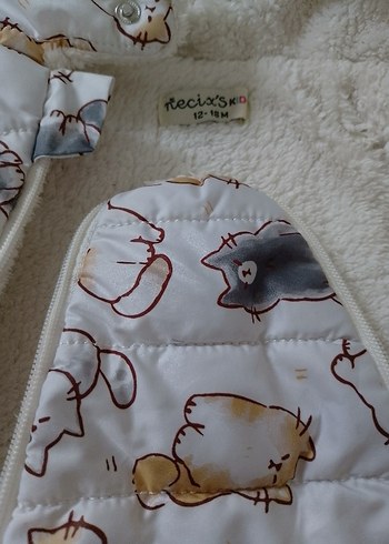 Kapüşonlu Beyaz Astronot  Tulumu - Görsel 8