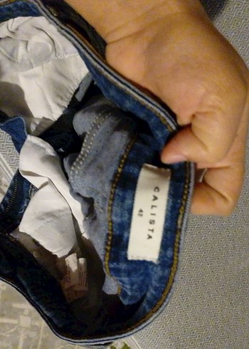 erkek Lacivert Normal Kesim Denim Pantolon - Görsel 5