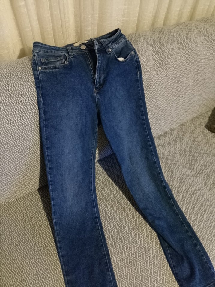 erkek Lacivert Normal Kesim Denim Pantolon - Görsel 3