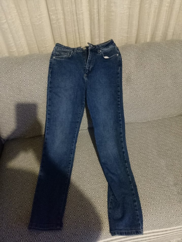 erkek Lacivert Normal Kesim Denim Pantolon - Görsel 4