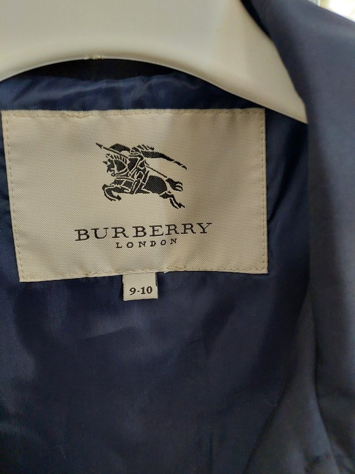 Burberry Lacivert Çift Sıralı Kaban — görsel 3/4