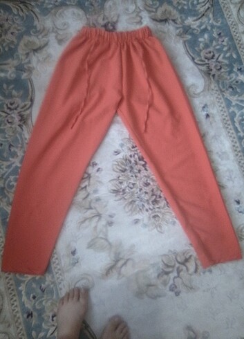 40 Beden turuncu Renk Kumaş pantolon