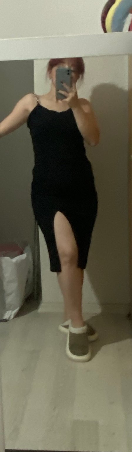 Siyah elbise - Görsel 2