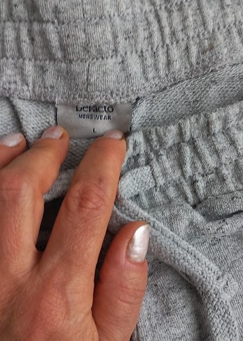 Gri Erkek Mini Eşofman Altı - Görsel 2