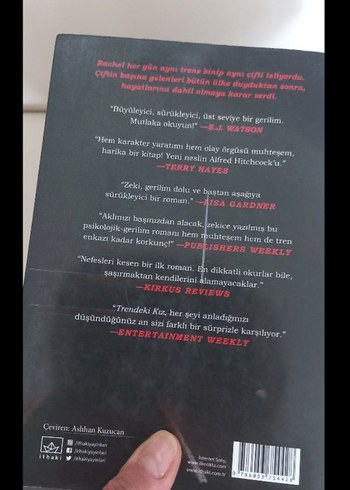Trendeki Kız - Paula Hawkins