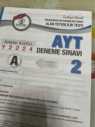 TYT AYT DENEME