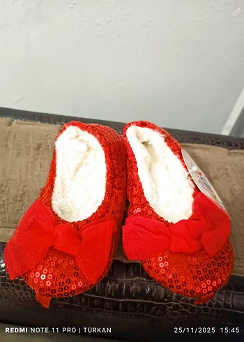 penti sıfır Kız Çocuk Ev Terliği panduf - Görsel 4